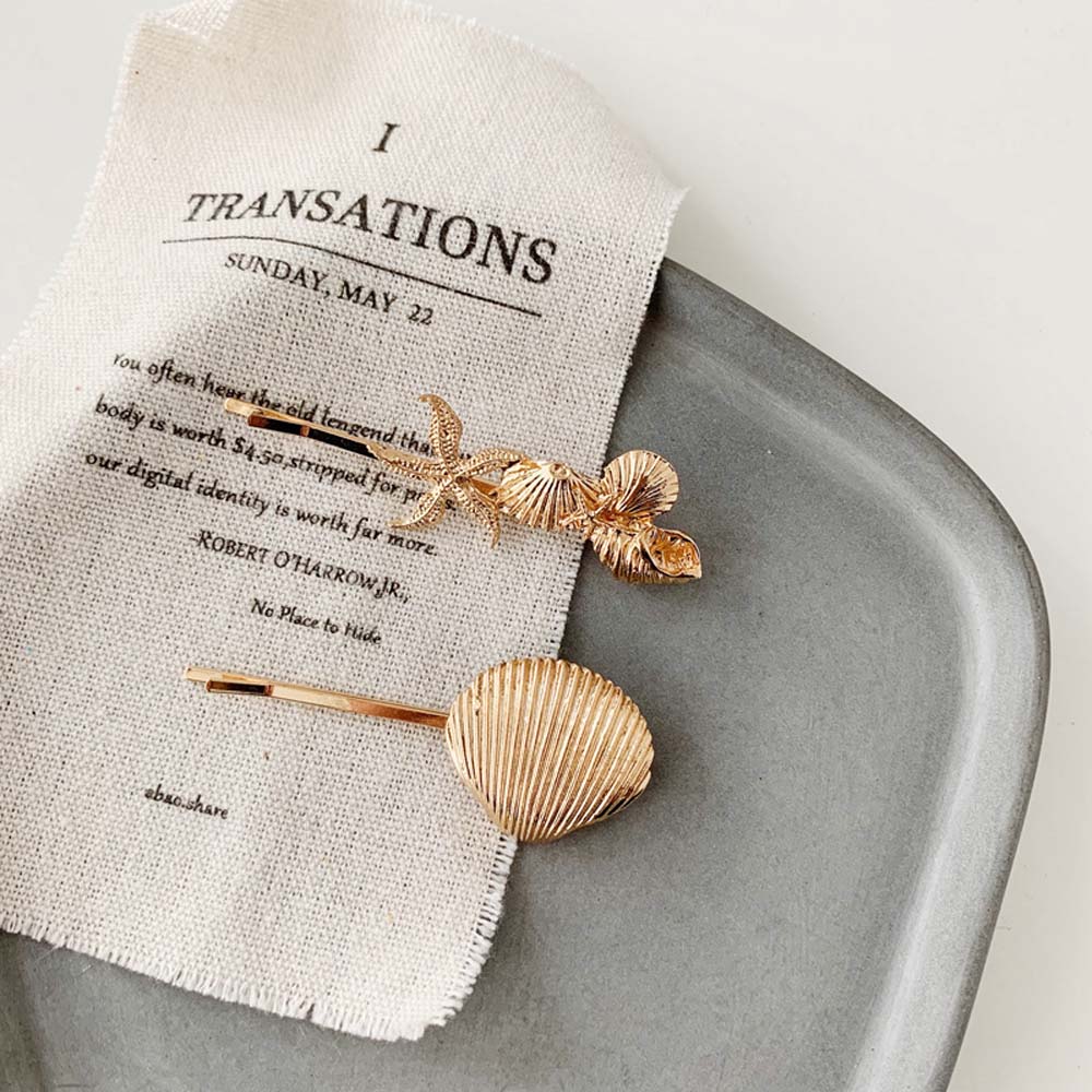 Fashion GoldenShell Hairpin Accessories