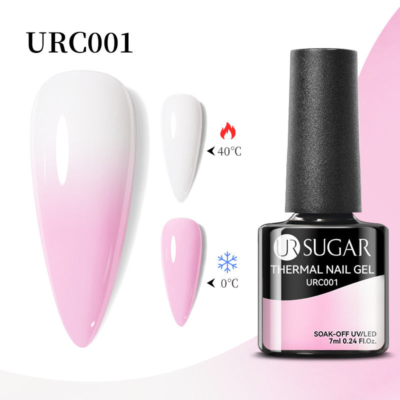 Autumn And Winter New Temperature Change UV Polish Cold And Warm Gradient Nail Glue