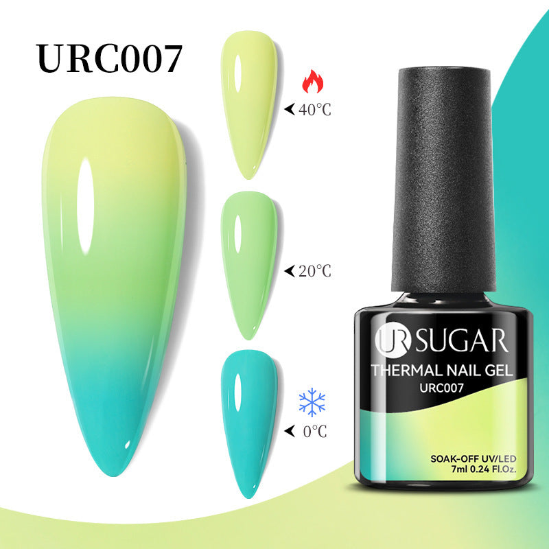 Autumn And Winter New Temperature Change UV Polish Cold And Warm Gradient Nail Glue