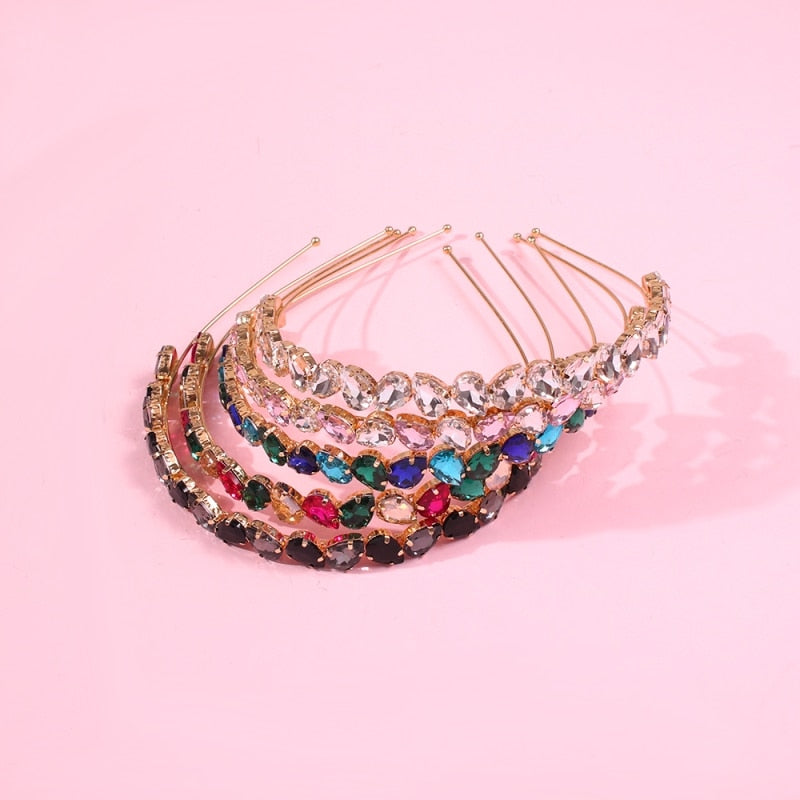 Luxury Rhinestone Headband Full Crystal