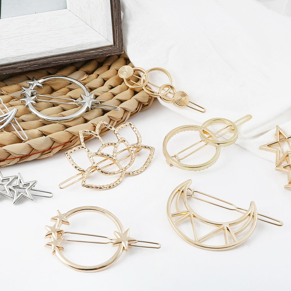 Women Hair Clip Geometric Hairpin Hair Accessories Styling Tools